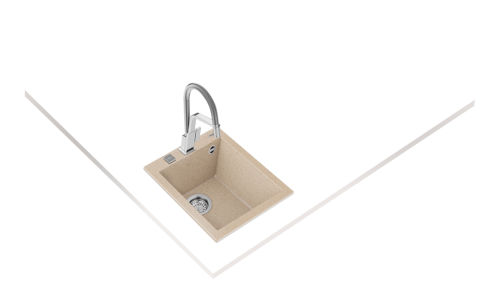 Кухонна мийка Teka FORSQUARE 34.40 TG світло бежевий