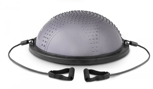 Балансувальна півсфера з вкрапленнями Hop-Sport Bosu HS-MB058B grey