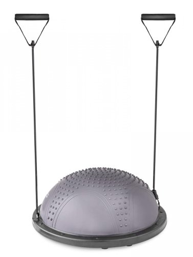 Балансувальна півсфера з вкрапленнями Hop-Sport Bosu HS-MB058B grey