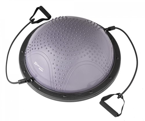 Балансувальна півсфера з вкрапленнями Hop-Sport Bosu HS-MB058B grey