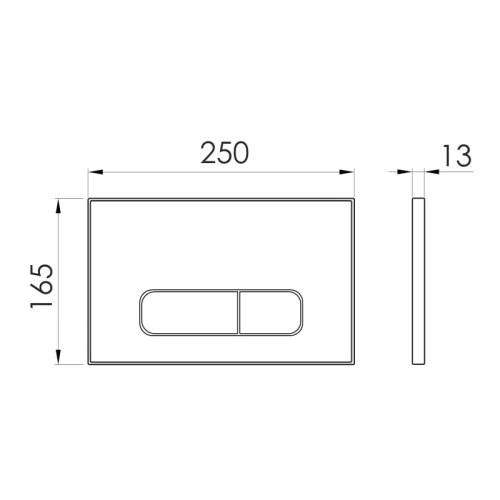 Панель смыва Imprese i7113AG