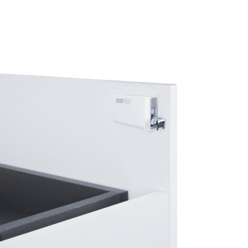 Тумба подвесная Qtap Virgo White/Whitish oak QT1874TPА801W