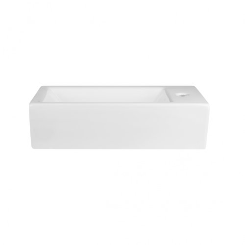 Умывальник Qtap Crow White с донным клапаном QT0511A010W