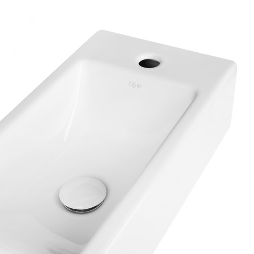 Умывальник Qtap Crow White с донным клапаном QT0511A010W