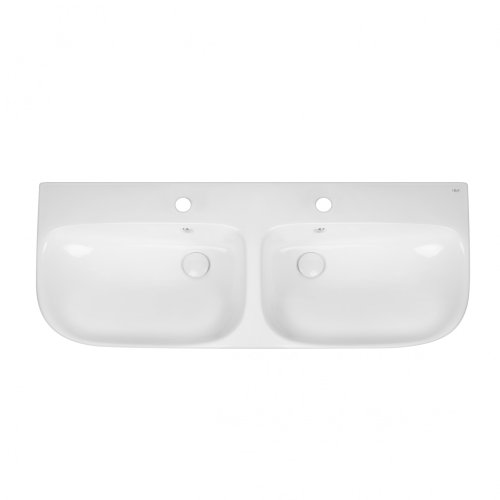 Умывальник Qtap Virgo White с донным клапаном QT1811G760W