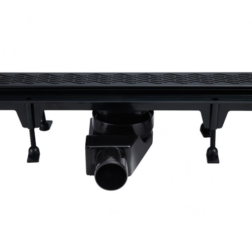 Трап Qtap Taurus BLA50800304 линейный с комбинированным затвором и решеткой из нержавеющей стали