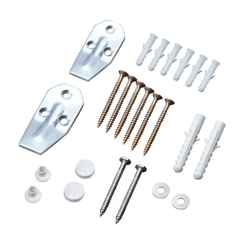 Умывальник Qtap Aquarius White с донным клапаном QT2111WL425W