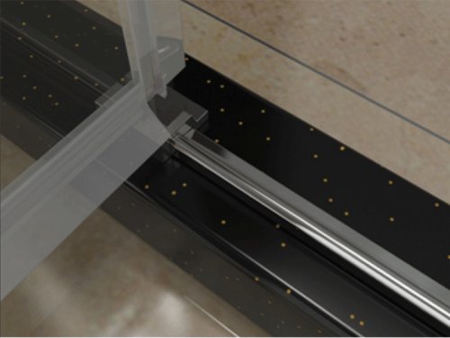 Душевая кабина Asignatura Aragon 90x90 проф. сатин, стекло прозрачное 89020409