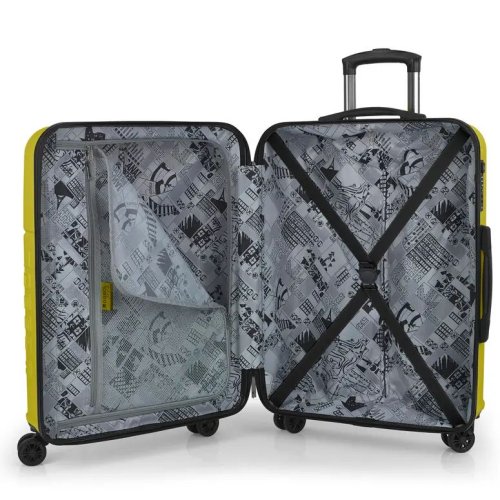 Чемодан Gabol Ego (M) Lime (119846 041)