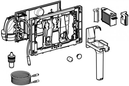 Система очистки воздуха Geberit DuoFresh 115.051.21.1