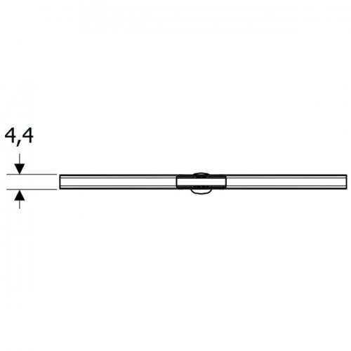 Дренажний канал Geberit Cleanline 80 154.440.39.1