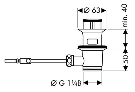 Змішувач для умивальника Hansgrohe Metris Classic 31073000