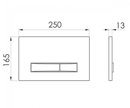 Панель смыва Imprese i7114PC