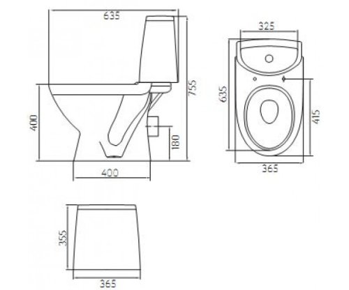 Унитаз KOLO Runa L83200000