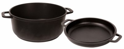 Кастрюля + крышка-сковорода (7 л) БИОЛ К702П