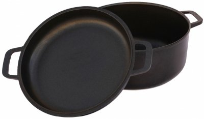 Кастрюля + крышка-сковорода (7 л) БИОЛ К702П