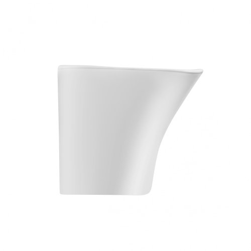 Умывальник Qtap Crow White с донным клапаном QT0511G835W