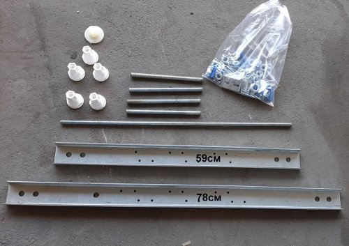 Ножки для ванны 170см Imprese Blatna Leg170BL