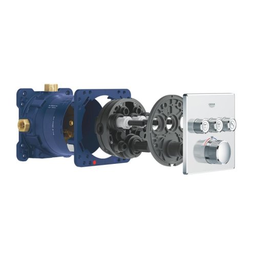 Душевая система Grohe Grohtherm Tempesta 250 Cube на 2 потребителя