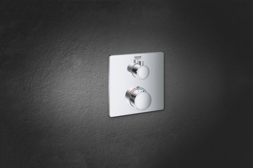 Душевая система Grohe Grohtherm Tempesta 250 Cube на 2 потребителя