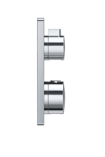 Душевая система Grohe Grohtherm Tempesta 250 Cube на 2 потребителя (с кронштейном к потолку)