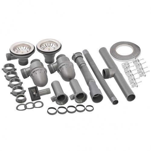 Кухонна мийка Lidz 7850 0,8 мм Satin (LIDZ7850SAT8)