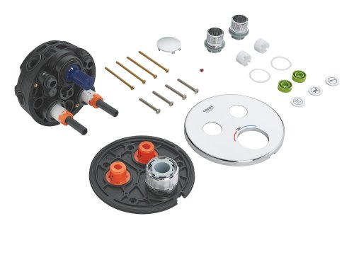 Душова система Grohe Smartcontrol Tempesta 250 на 2 споживача (з кронштейном до стелі)