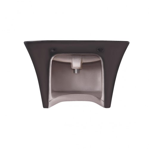 Умивальник Qtap Crow Matt black з донним клапаном QT0511G835MB