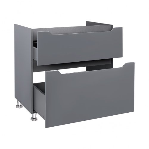 Напольная тумба Qtap Scorpio Graphite QT1473TNВ802G