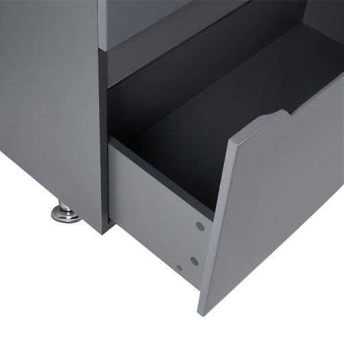 Напольная тумба Qtap Scorpio Graphite QT1473TNВ802G