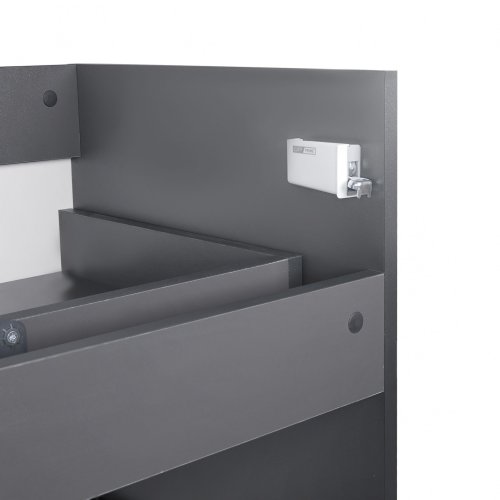 Напольная тумба Qtap Scorpio Graphite QT1473TNВ802G