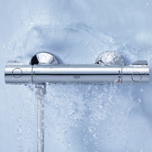 Смеситель для душа Grohe Grohtherm 800 с душевой лейкой Rainshower Smartactive Cube 130