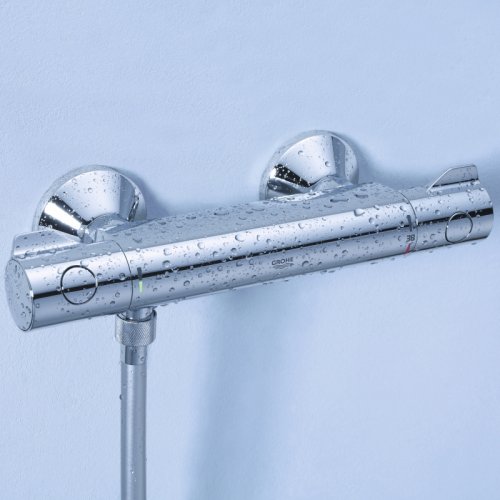 Змішувач для душу Grohe Grohtherm 800 з душовою лійкою Rainshower Smartactive 130