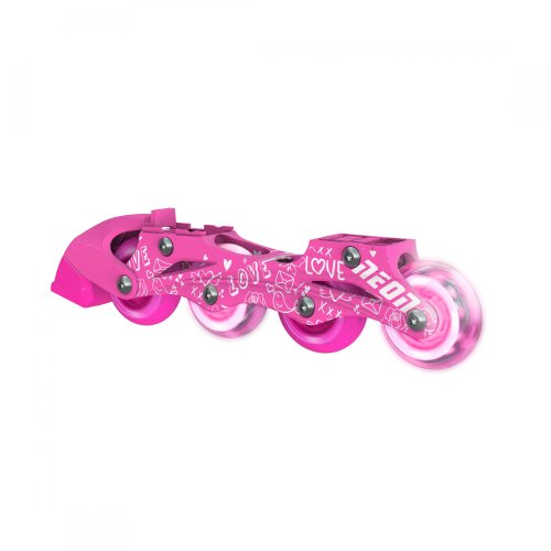Ролики Neon Combo Skates Розовый (Размер 30-33)