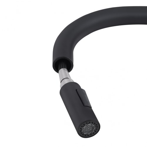 Смеситель для кухни с выдвижным изливом Qtap Lenicka 9138103UB