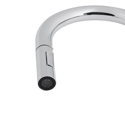 Смеситель для кухни с выдвижным изливом Qtap Lenicka 9138103UC