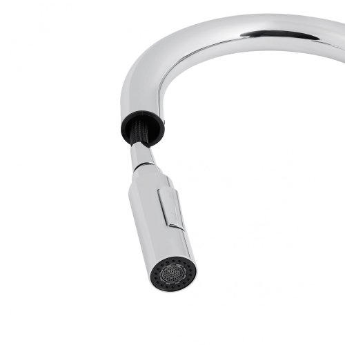 Смеситель для кухни с выдвижным изливом Qtap Lenicka 9138103UC