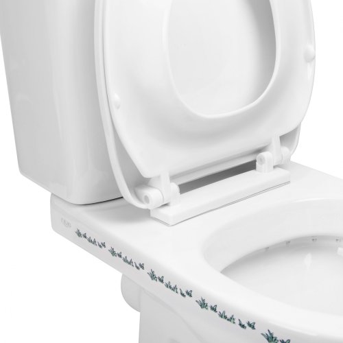 Унитаз-компакт Qtap Baby с сиденьем QT2322C229PEWD