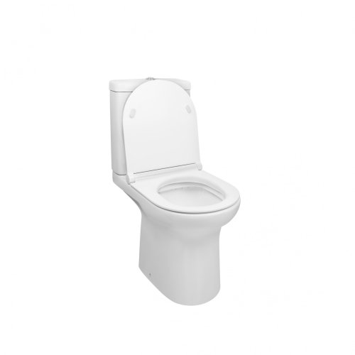 Унитаз-компакт Qtap Kolibri с сиденьем Soft-close QT1022C667PW