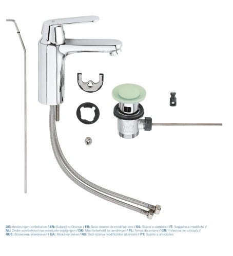 Набор смесителей 3 в 1 для душа Grohe Precision Flow Eurosmart Cosmopolitan