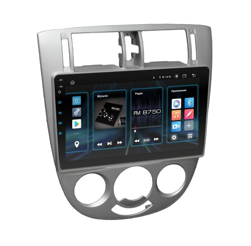 Штатная магнитола Incar DTA4-2197 Chevrolet Lacetti 04-13 Android 10 Cond Silver DSP +Navi