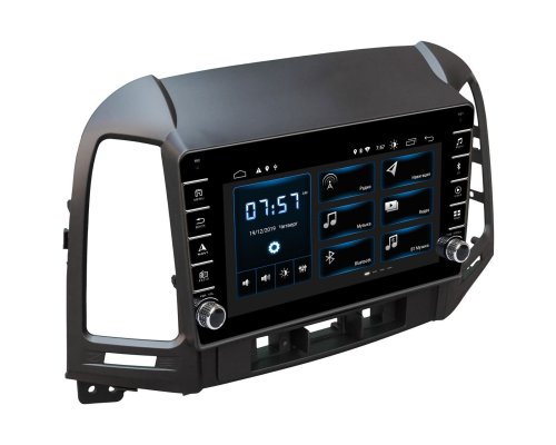 Штатная магнитола Incar DTA-2408 Hyundai Santa Fe 06-12 Android 10 valcoder DSP +Navi