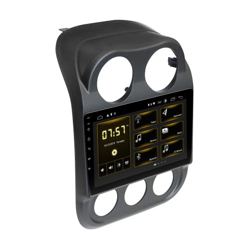 Штатна магнітола Incar DTA-2482 Jeep Compass 2011-2016, Patriot 2007-2016 Android 10 DSP +Navi