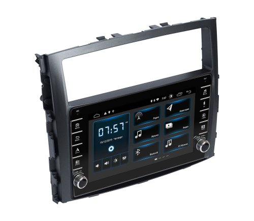 Штатная магнитола Incar DTA-6104RRF Mitsubishi Pajero Wagon Android 10 valcoder DSP+Navi с адаптером усилителя