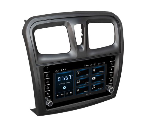 Штатная магнитола Incar DTA-1403R Renault Logan 2013-2018, Sandero 2012-2018 Android 10 valcoder DSP +Navi