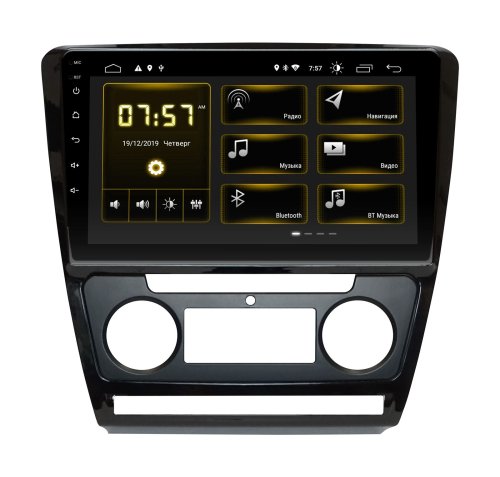 Штатна магнітола Incar DTA-1070 Skoda Oktavia A5 2008-2013 Android 10 DSP +Navi