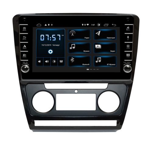 Штатная магнитола Incar DTA-1070R Skoda Oktavia A5 2008-2013 Android 10 valcoder DSP +Navi