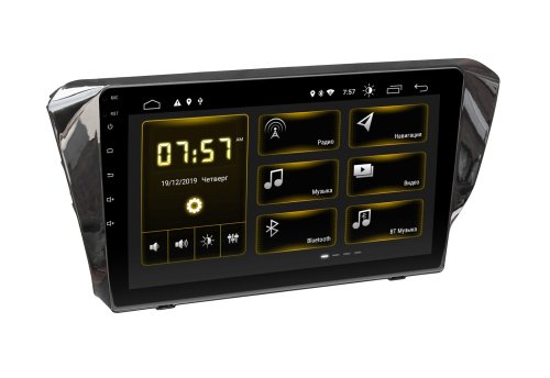 Штатная магнитола Incar DTA-1073 Skoda SuperB 2015+ Android 10 DSP +Navi