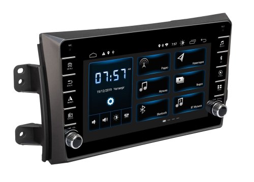 Штатная магнитола Incar DTA-0703R Suzuki SX4 2007-2013 Android 10 valcoder DSP +Navi