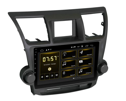 Штатная магнитола Incar DTA-2323 Toyota Highlander 2008-2013 Android 10 DSP +Navi